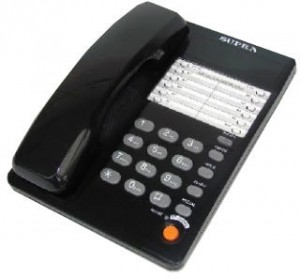Проводной телефон Supra STL-331 Black
