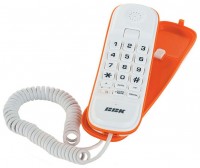 Проводной телефон BBK BKT-108 RU White Orange