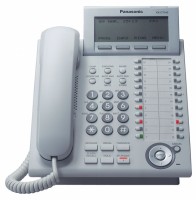 Проводной телефон Panasonic KX-DT346RU White