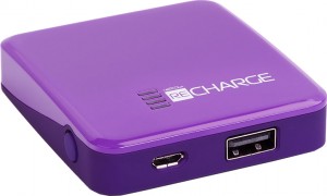 Внешний аккумулятор Techlink Recharge 2500 Power 527003 Purple