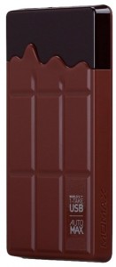 Внешний аккумулятор MoMax Chocolatier 7000 мАч IP37F Brown