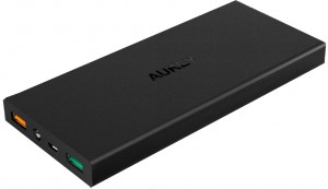 Внешний аккумулятор Aukey QuickCharge 2.0 Black