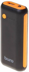 Внешний аккумулятор BURO RC-5000BO Black orange