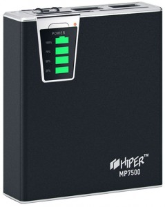 Внешний аккумулятор Hiper Power Bank MP7500 Black