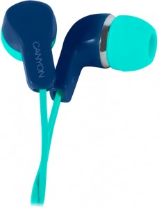 Проводная гарнитура Canyon CNS-CEPM02GBL Green blue