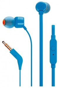 Проводная гарнитура JBL T110 Blue