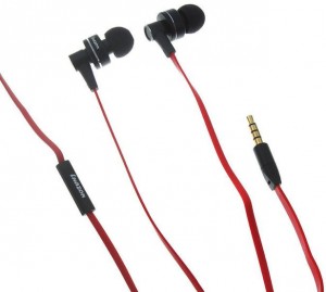 Проводная гарнитура LuazON Hi-Fi LH - 503 Red black