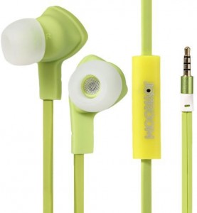 Проводная гарнитура Joyroom Flat Line stereo JR-E102 Green