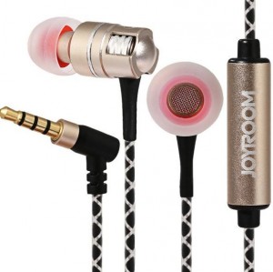 Проводная гарнитура Joyroom stereo JR-E109 EM202 Gold