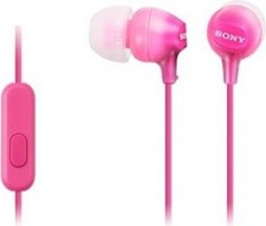 Проводная гарнитура Sony MDR-EX15AP Pink