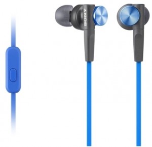 Проводная гарнитура Sony MDR-XB50AP Blue