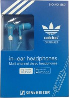 Проводная гарнитура Sennheiser Adidas MX-560 Blue