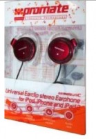 Проводная гарнитура Promate earMate.UNIC Red