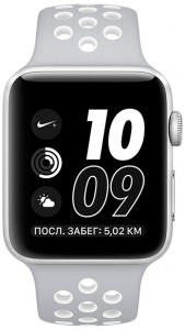 Умные часы Apple Watch Nike Plus 38mm MNNQ2 Silver