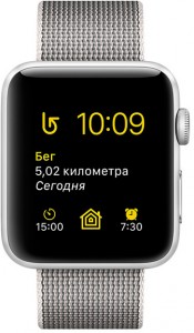 Умные часы Apple Watch S2 38mm MNNX2 Silver Al Pearl