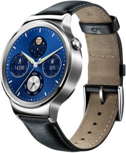 Умные часы Huawei Smart watch Classic Leather silver