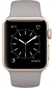 Умные часы Apple Watch S1 38mm MNNJ2 Gold Al Concrete