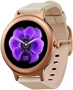 Умные часы LG Watch Style W270 Rose gold