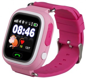 Умные часы Smart Baby Watch Q-80 Pink