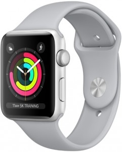 Умные часы Apple Watch S3 38mm Silver Aliminum grey MQKV2