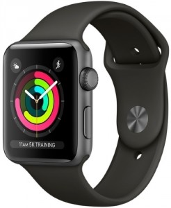 Умные часы Apple Watch S3 42 Space Grey grey MR362