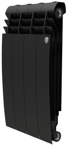 Биметаллический  радиатор Royal Thermo BiLiner 500 Noir Sable 4 секции
