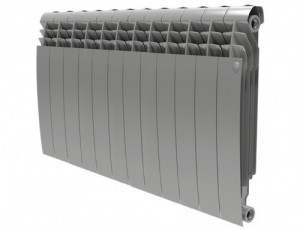 Биметаллический  радиатор Royal Thermo BiLiner 500 Silver Satin 12 секций