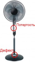Напольный вентилятор Leran FS1632 дефект