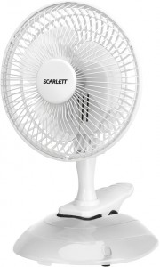 Настольный вентилятор Scarlett SC-DF111S01 White