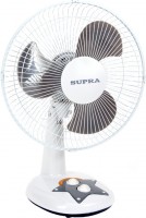 Настольный вентилятор Supra VS-1211 White grey