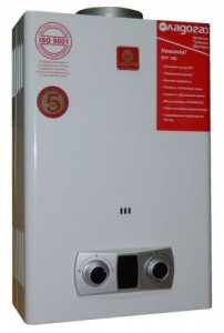 Проточный водонагреватель Ладогаз ВПГ-10Е