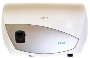 Проточный водонагреватель Atmor Lotus 5 душ кран