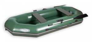 Гребная надувная лодка SibRiver Бахта-265 Green