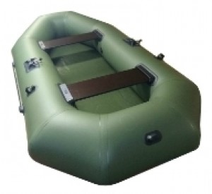 Гребная надувная лодка Тонар Шкипер 260 Зеленая