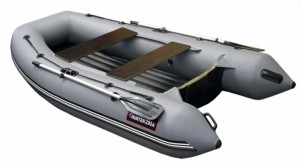 Моторно-гребная надувная лодка Hunterboat Хантер 290 A Gray