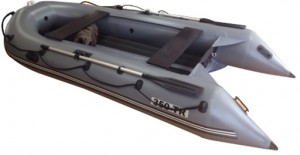 Моторно-гребная надувная лодка Аквамаран 350 ТR