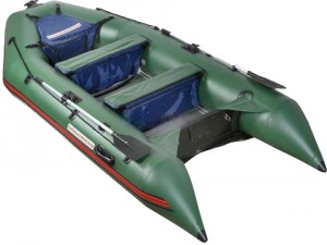 Моторно-гребная надувная лодка Nissamaran Tornado 380 Green