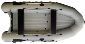 Моторно-гребная надувная лодка Фрегат M-480 FM Light Jet Серая