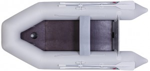 Моторно-гребная надувная лодка Yukona 280 TLK с пайолом Grey