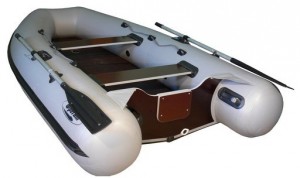 Моторно-гребная надувная лодка Фрегат 310 Pro Серая