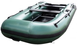 Моторно-гребная надувная лодка HDX Classic 370 P/L Green