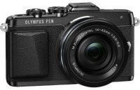Фотоаппарат Olympus PEN E-PL7 Kit  EZ-M1442EZ Black