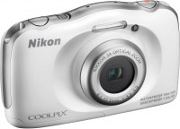 Фотоаппарат Nikon Coolpix S33 White