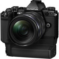 Фотоаппарат Olympus OM-D E-M5 Mark II Kit Black EZ-M1240 Black + HLD-8 + BLN-1