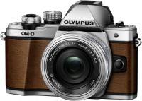 Фотоаппарат Olympus OM-D E-M10 Mark II Kit orange  EZ-M1442 II R silver