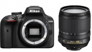 Фотоаппарат Nikon D3400 Kit 18-105 VR Black