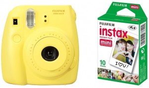 Фотоаппарат Fujifilm Instax Mini 8 Yellow+Фотопленка Instax Mini 10 шт.