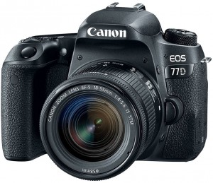 Фотоаппарат Canon EOS 77D Kit 18-55 IS USM