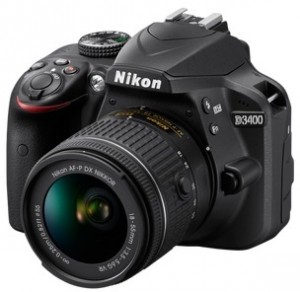 Фотоаппарат Nikon D3400 AF-P DX 18-55 Kit Black