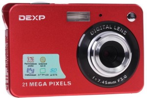 Фотоаппарат DEXP DC5100 Red